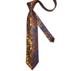 Factory Direct Sales Jacquard Woven Men Tie Italian Silk Paisley Ties Fashion Style Necktie Manufacturer