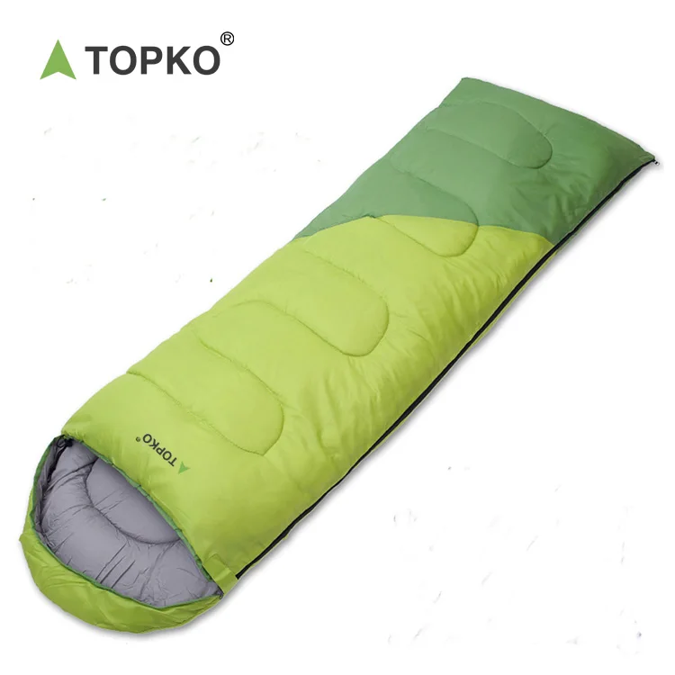 TOPKO Outdoor Sports New Design Envelope Shape Super Comfortable Trekking Hiking Travel Waterproof Sleeping
