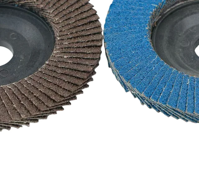 factory good quality OEM 4.5 Inch Flower Flap Disc 115mm Zirconia Radial Flap Disc for metal and steel Grinding and Polishing