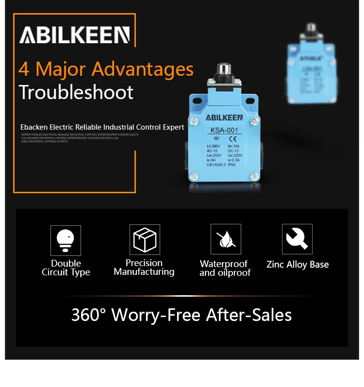 Types Of Electrical Safety 5a/250v Ac Limit Switch With The Best Price ...