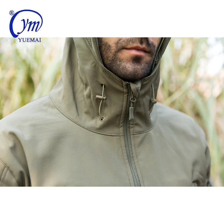 army green waterproof jacket