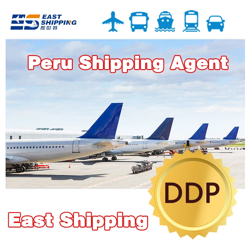 Shipping Agents Freight Forwarder Agente De Carga Cargo Agency DDP Fast Transport Container Shipping From China To Peru By Air