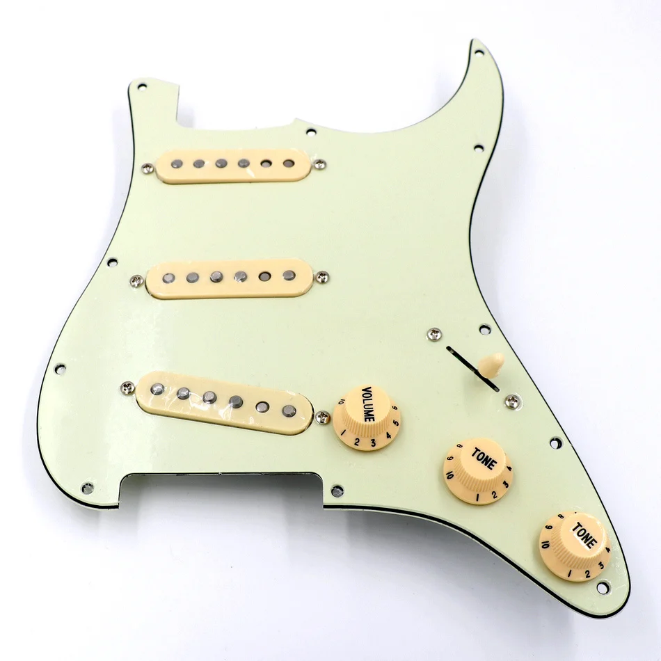 mint green pickguard