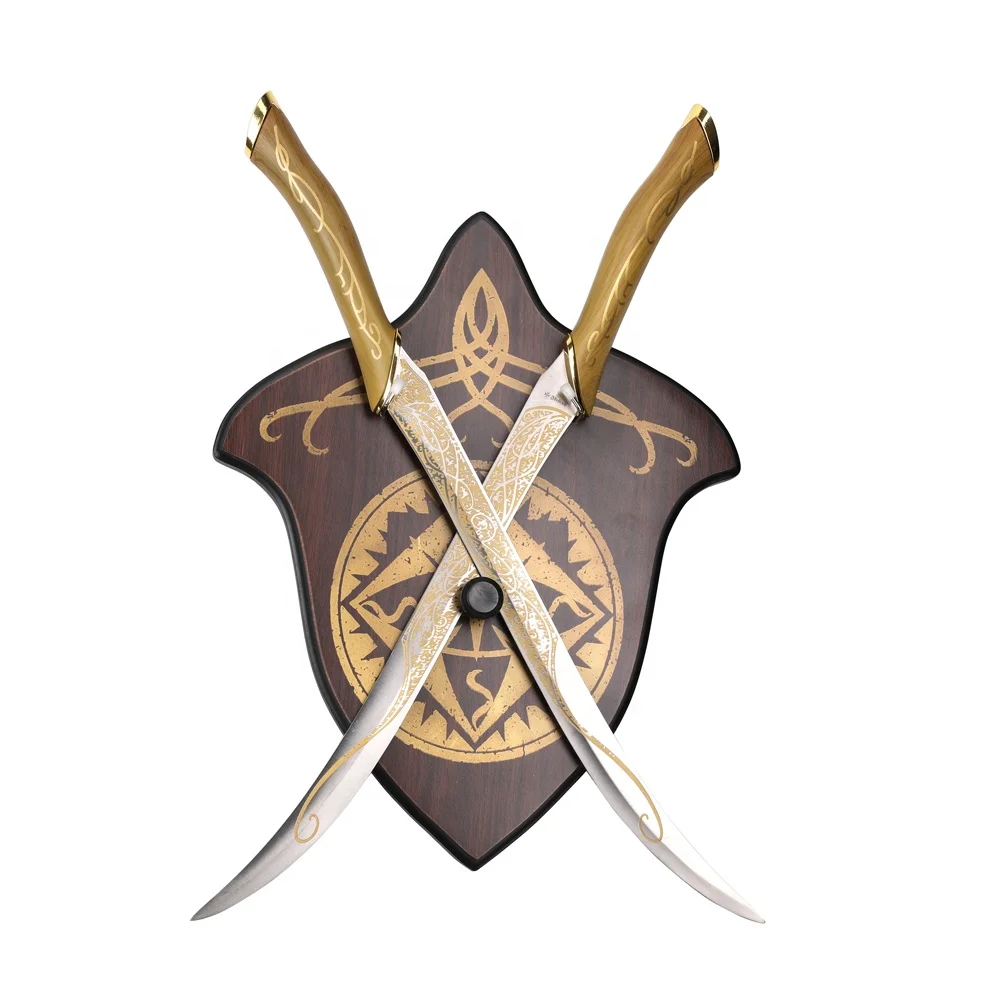 LOTRロードオブザリング武器レプリカエルフデュアルソード