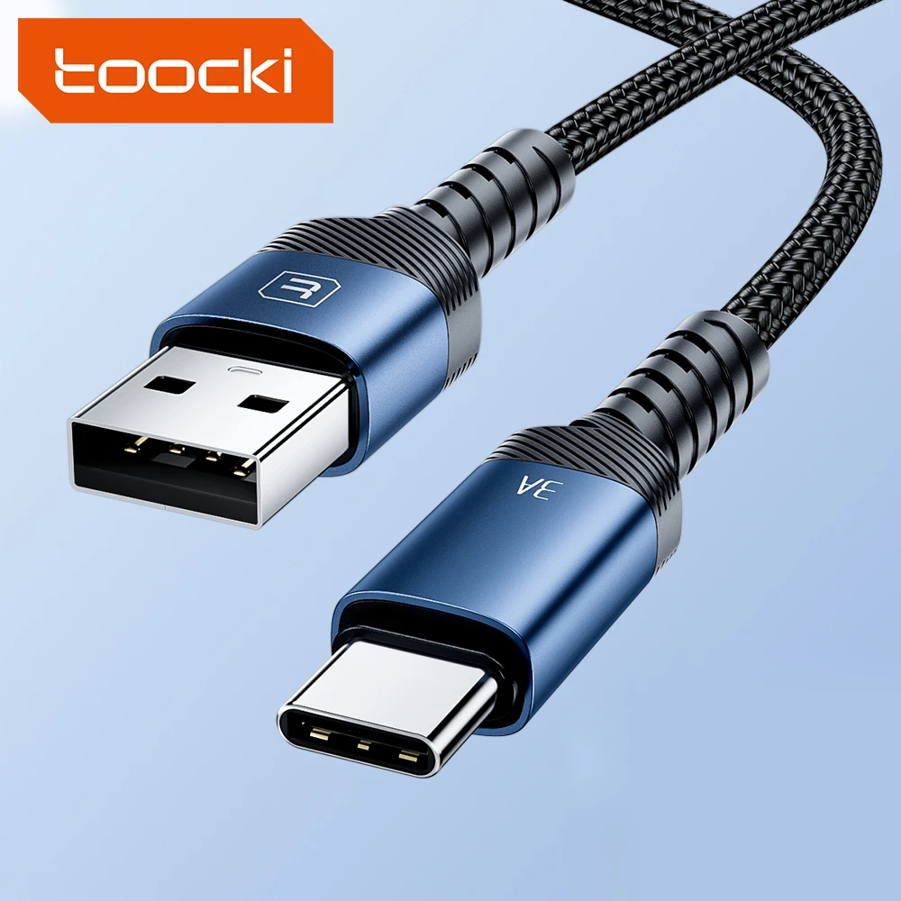 Toocki Unbreakable Phone Charger Cable Set Type C I Phone Cable Usb Charging Cable 1M/2M for Iphone 15