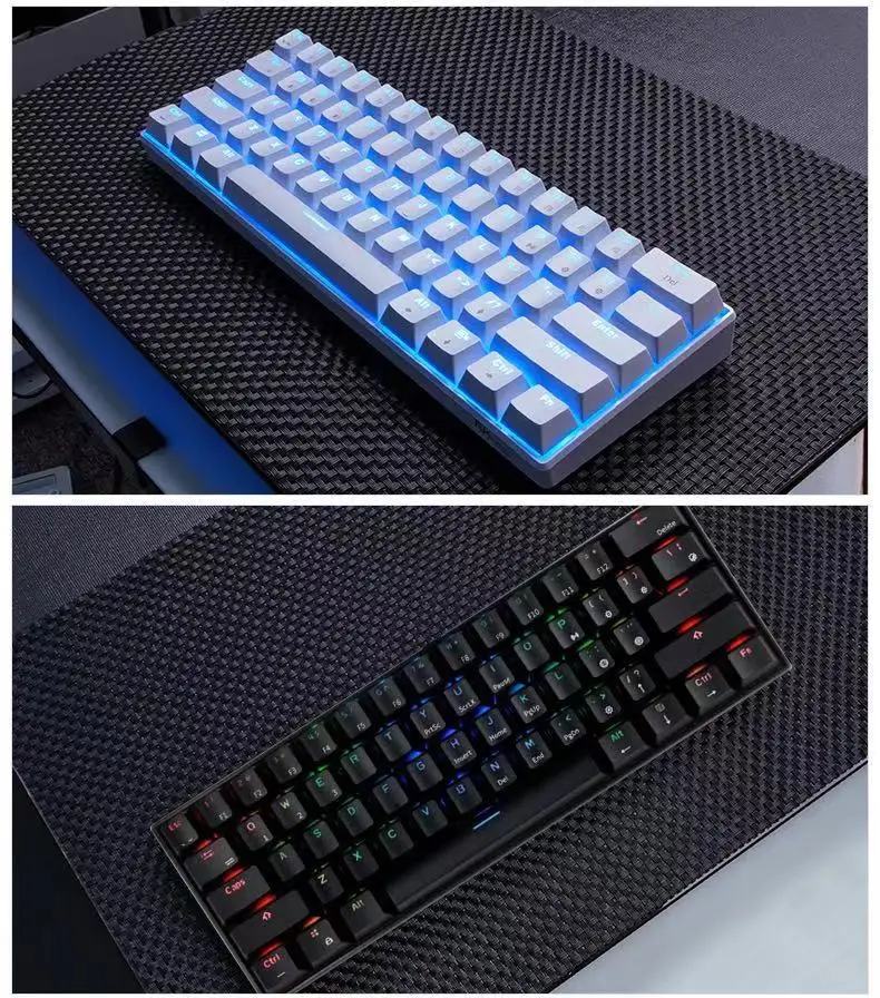 High Demand Mechanical Keyboard Case Acrylic Tofu60 Keyboard Case 75
