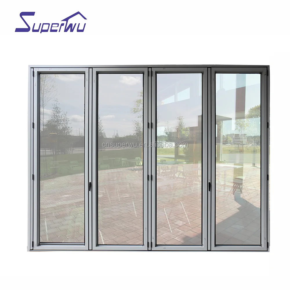 Hurricane Resistant Aluminum Alloy Casement Glass Door High Quality Customizable Casement Door
