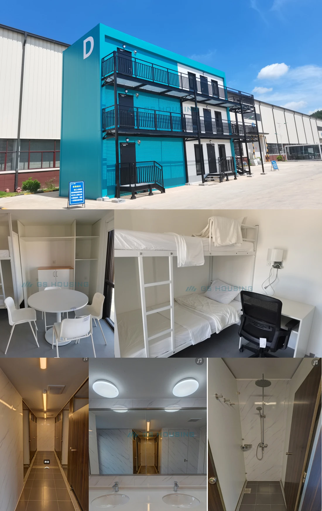 3 Storey Customized Solution Modular Container Houses Container Homes ...
