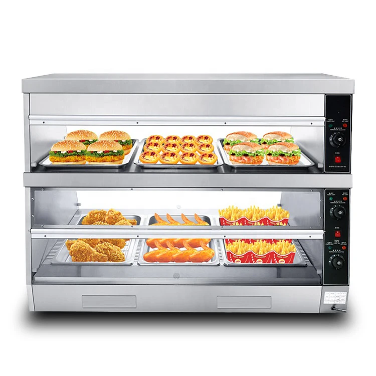 0.8 KW Single Layer Countertop Food Warmer Display TT-WE69A Chinese  restaurant equipment manufacturer and wholesaler