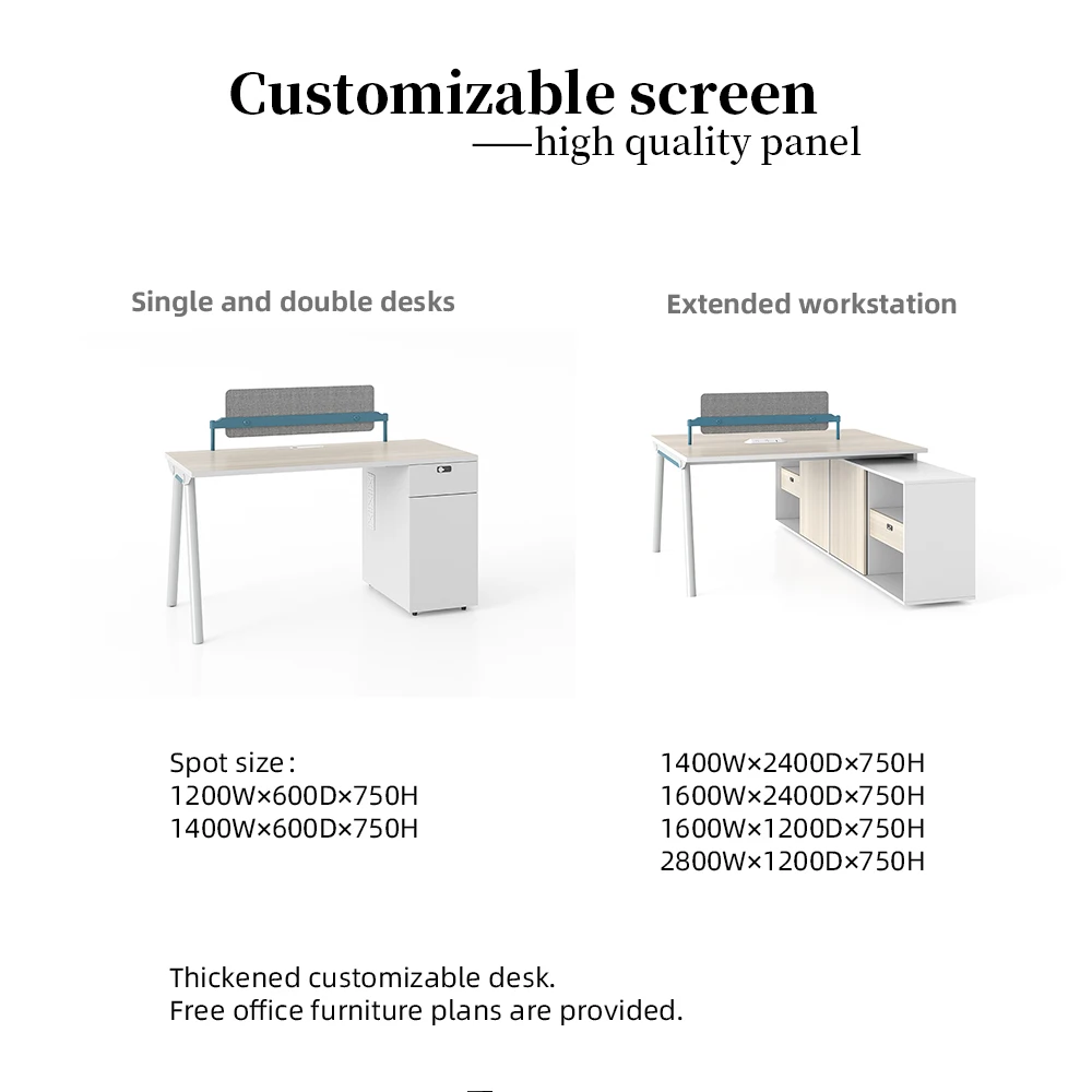 Modern Office Desk Office Table,Free Design Workstation Desk Cubicle