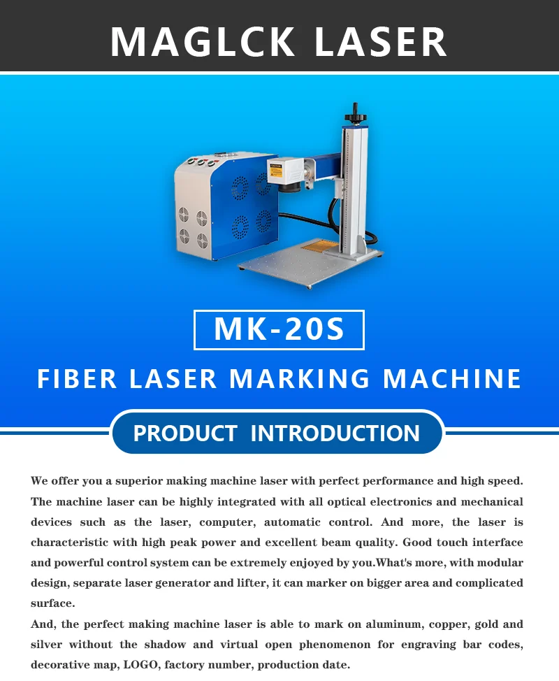 Factory Direct Price Split 20w 30w 50w Laser Engraving Or Marking