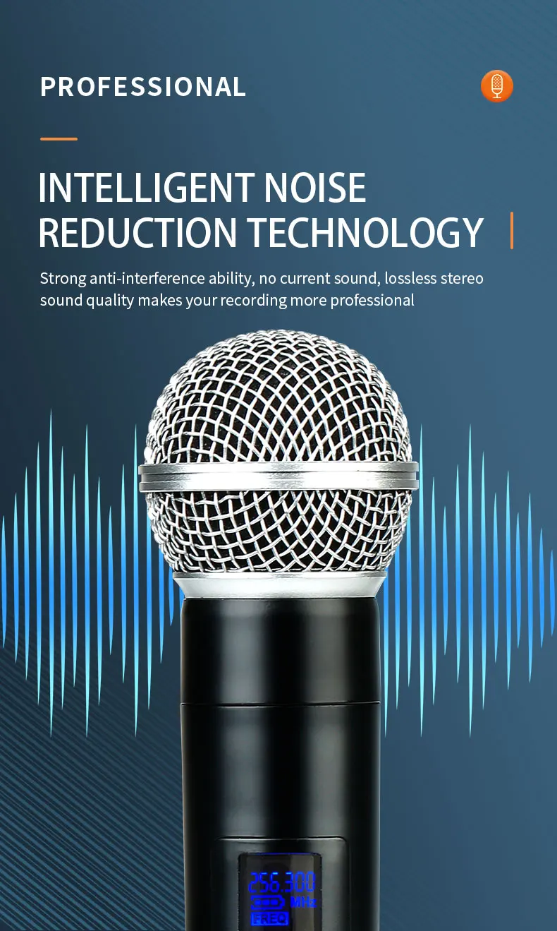 Multifunctional Cheap Karaoke Wireless Microphone Speaker For