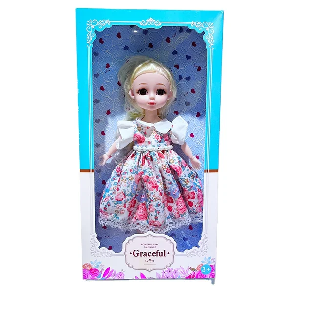 30cm BJD Doll Joint Activity Girl Princess Doll Dress up Accessories Simulation Toys Children's Gifts