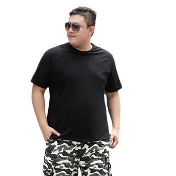 Evertop OEM ODM Plus Size Men's Clothing Big And Tall Men Shirts Custom 7XL Oversized Tshirt Plus Size Men's T-shirt