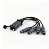 Câble répartiteur audio XLR femelle vers RJ45 de 2 m (6,56 pi)