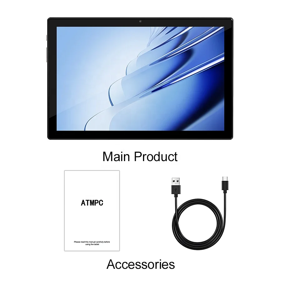10インチ Android 15.0 タブレット 6000mAh 8コア Wi-Fi 128GBメモリ