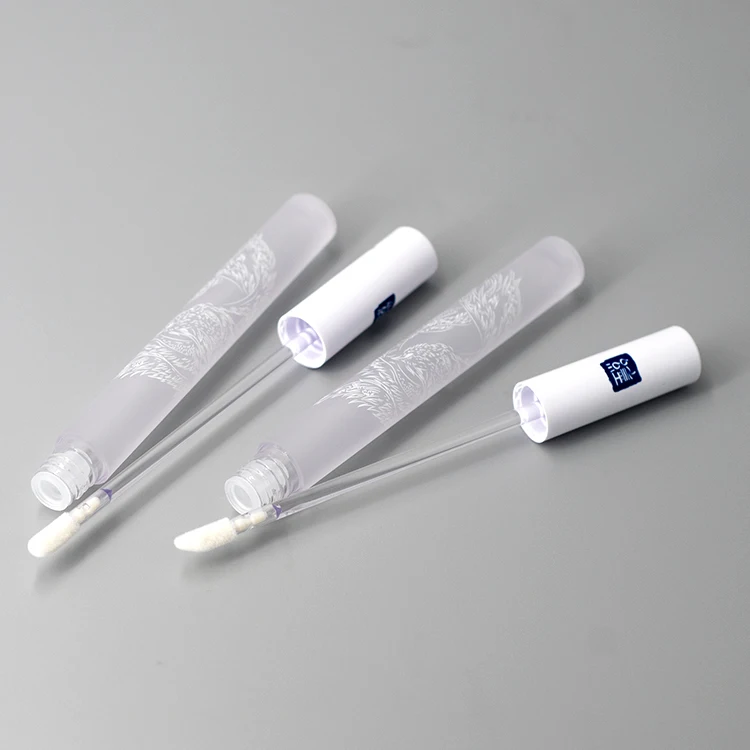 Liptint бутылка матовая упаковка подлежит вторичной переработке с двойными стенками матовый блеск для губ трубки изготовленный на заказ палочка трубки