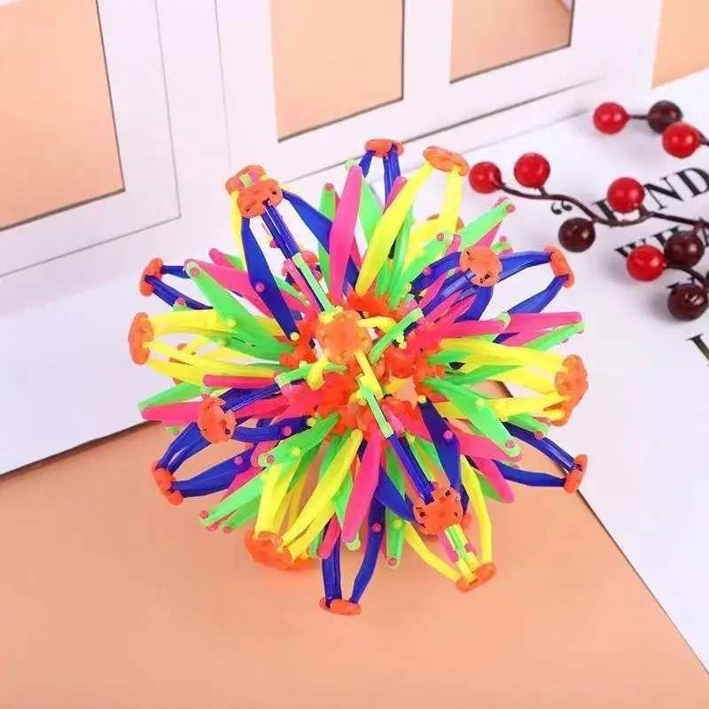 Promotional Rainbow Color Expandable Breathing Balls Stress Reliever ...