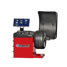 Professional top-range wheel balancer with video,Laser positioning of weights