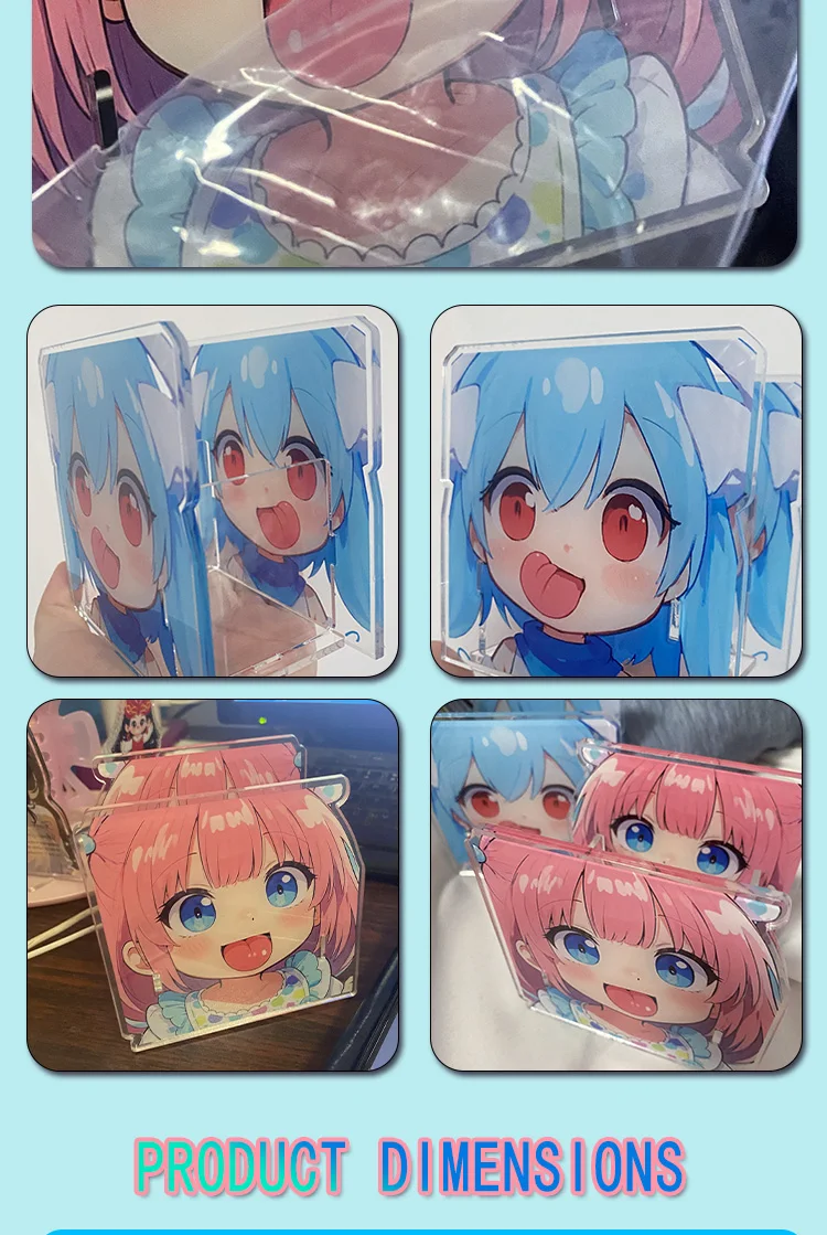 Персонализированный изготовленный на заказ пластиковый ручной работы-акриловый брелок держатель для карт прелести модель искусства акриловый