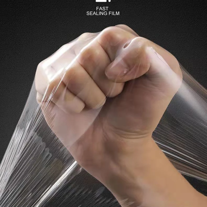 Custom Pvc Plastic Industrial Transparent Cling Film Wrap Stretch