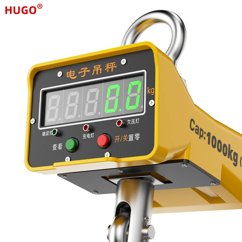 HUGO бренд 1T 2T 3T 5T 10T 15T 20T 30T сверхмощные цифровые подвесные весы для кранов с опциональным пультом дистанционного управления