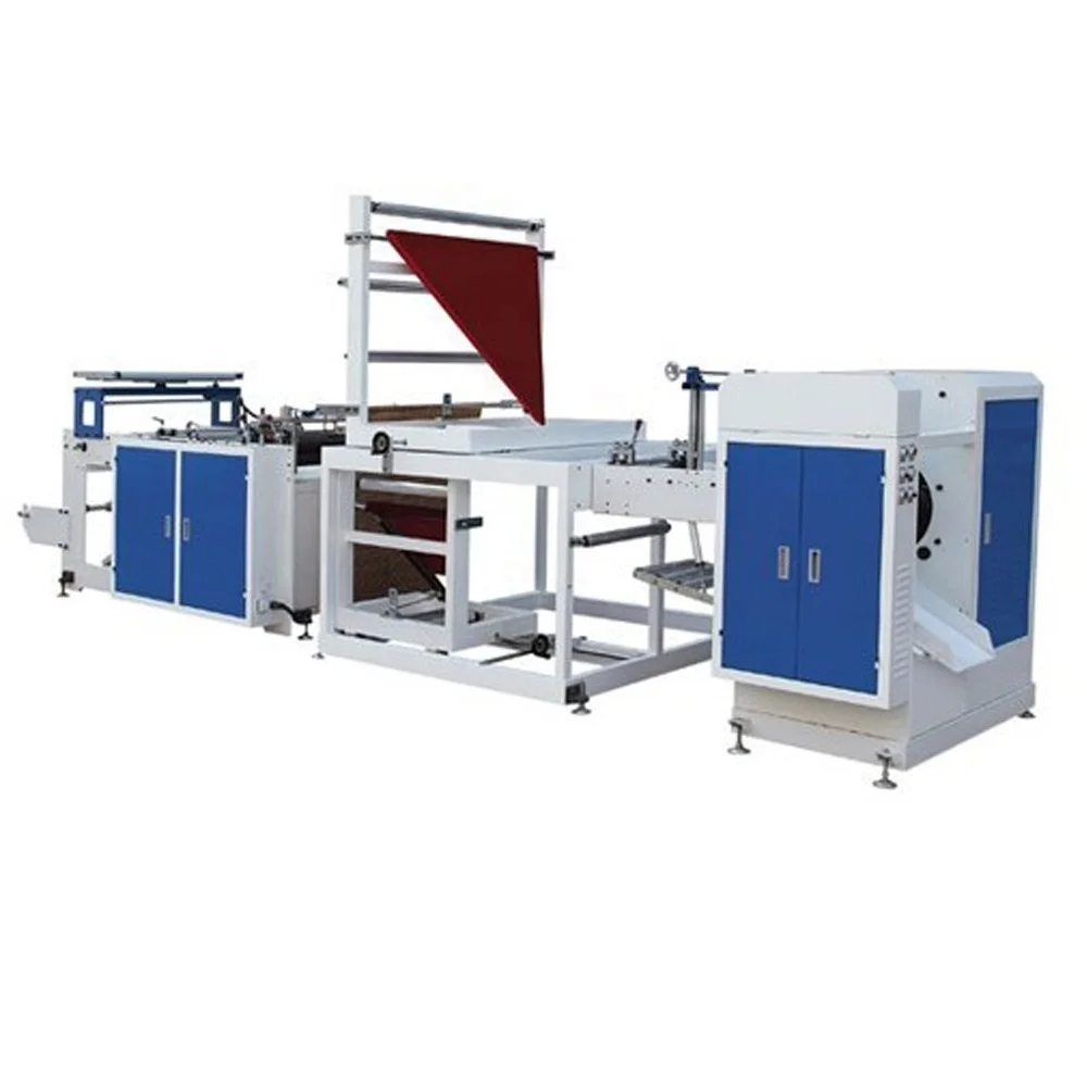 Plastic Bag Making Machine - WTRB-C800, 1000 Plastic Roll Jumbo Trash /Garbage  Bag Making Machine - Well-Tech International Machinery Co.,Ltd.