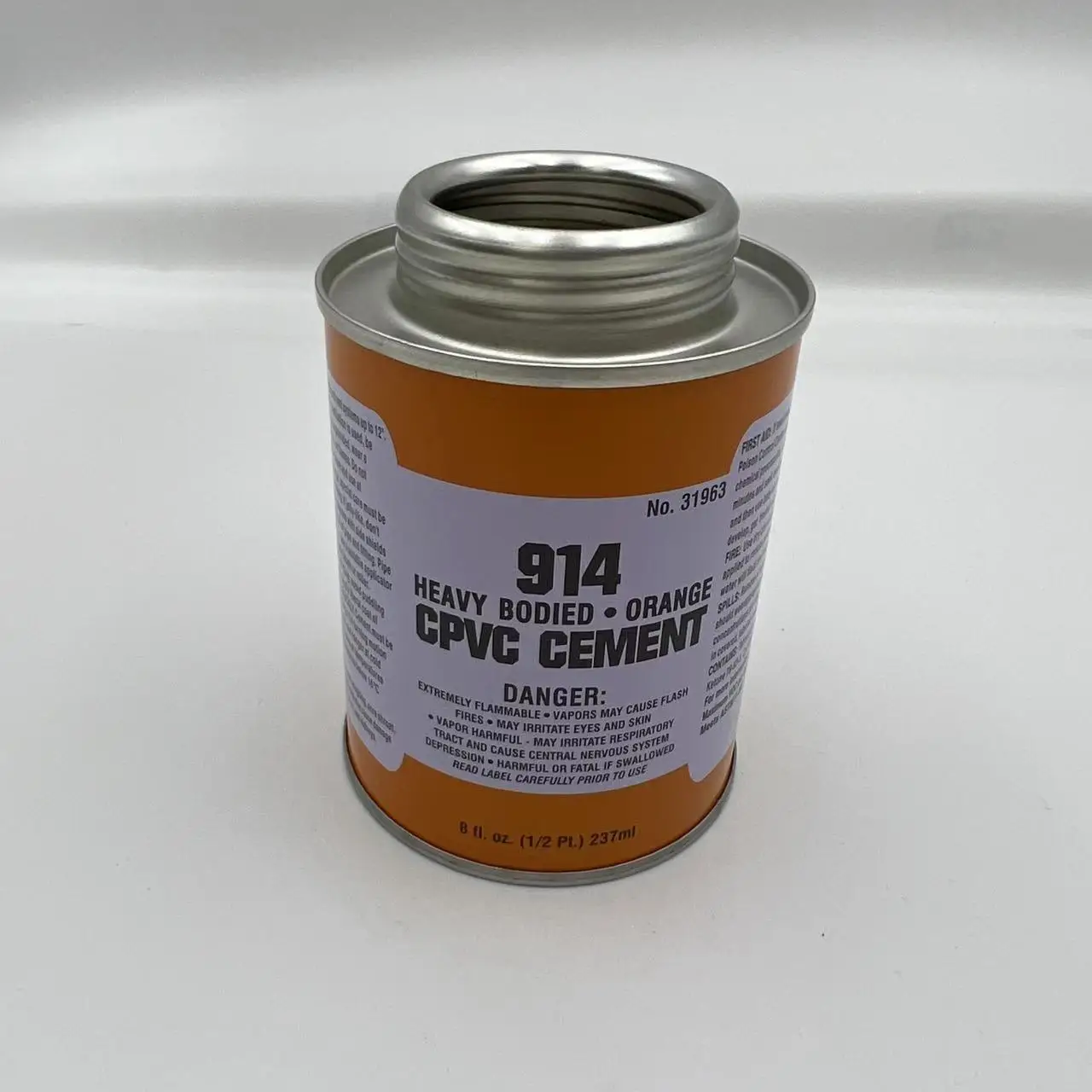 Very Fast Dry Lowvoc 914 Clear Grey Pvc Pipe Glue Cement With Brush