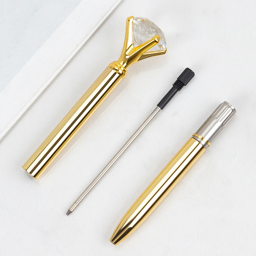 Wholesale Creative Student Gift-Diamond Shaped Metal Ballpoint Pen