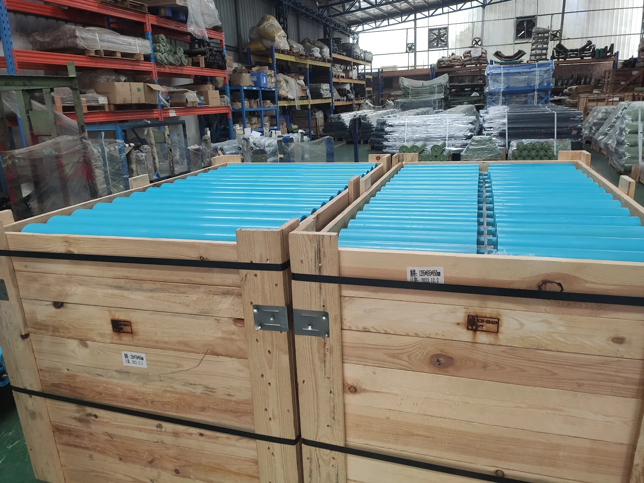 Conveyor Unloading Point Anti Spill Cradle Impact Bar Buffer Bed ...