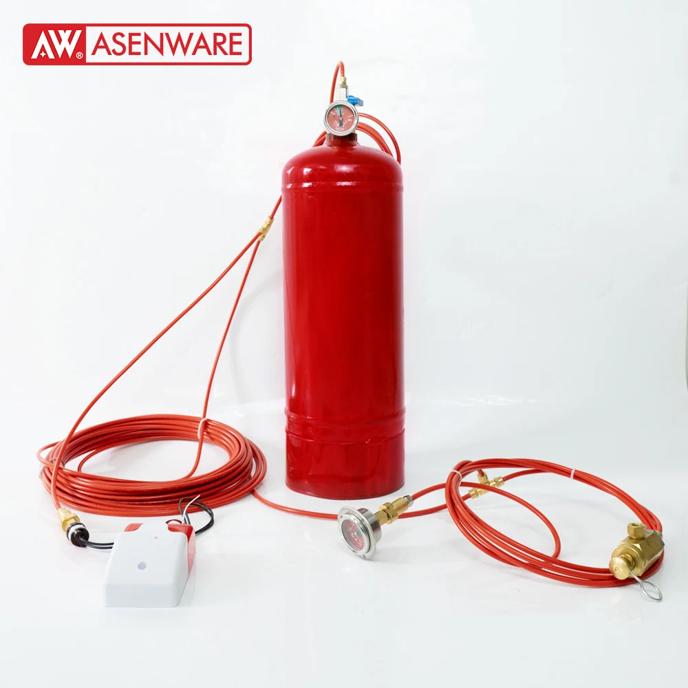 Asenware Автоматическая установка для Fm200 N1230 FK5112 газа дымогарной трубы система подавления
