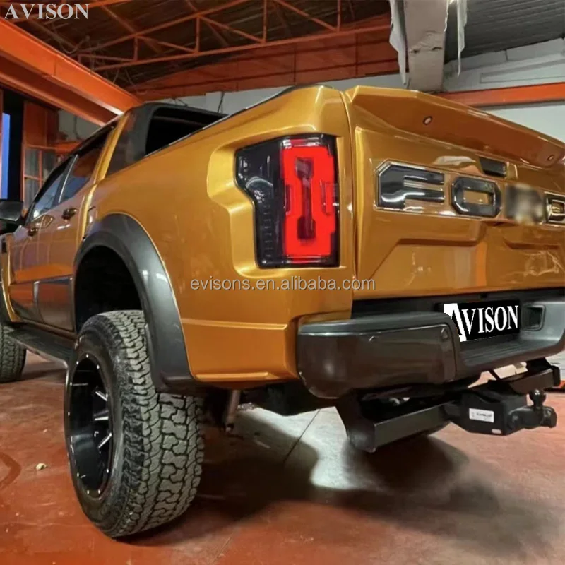 Car Body Kit For Ford Ranger 20122021 T6 T7 T8 Facelift To F150 Raptor