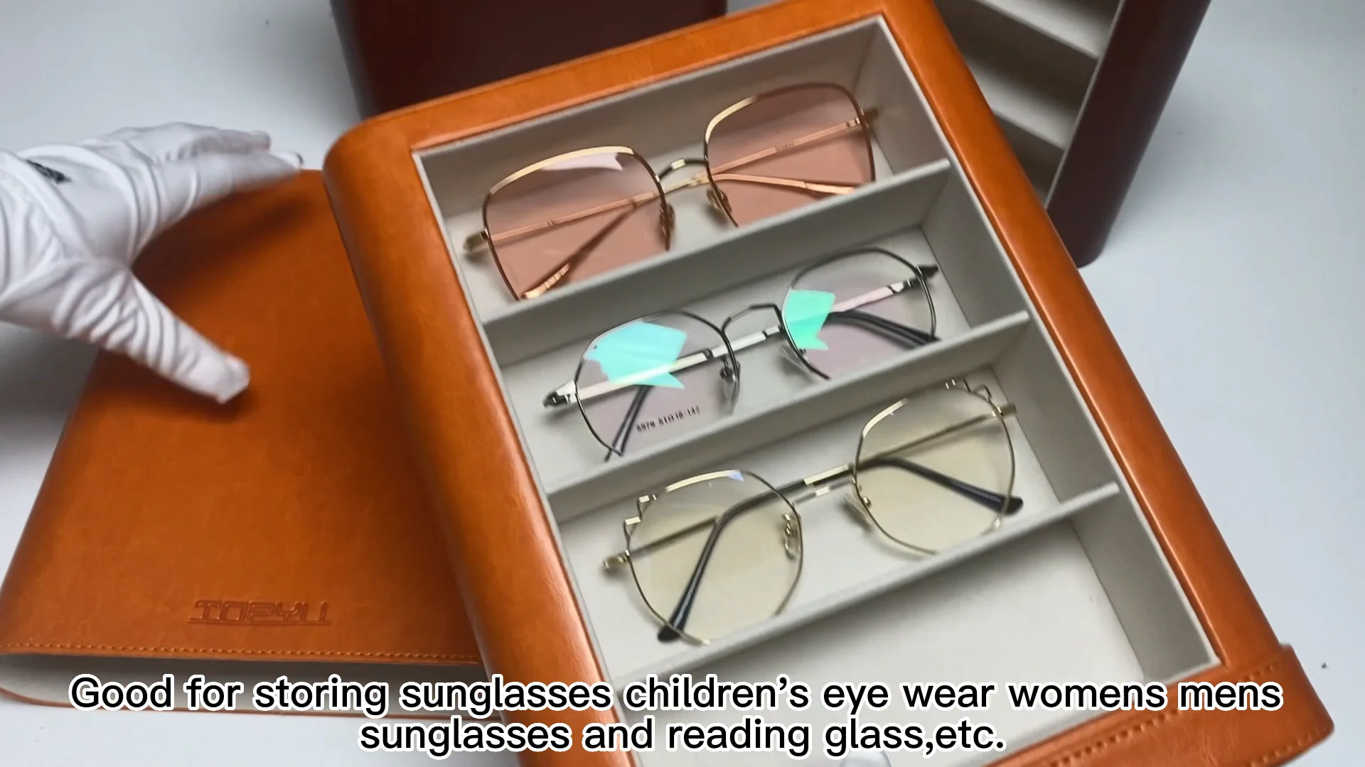 Luxury Sunglasses Case Sunglasses Hard Case Eyewear Glasses Case