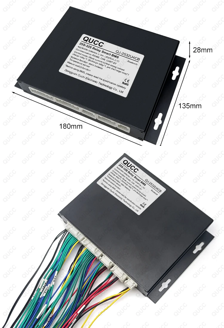 25s32s Smart Bms 500a High Voltage Dc Relay Communication Protocol