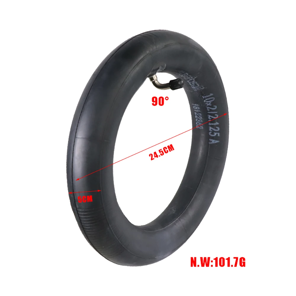 Wholesale 10 Inch Electric Scooter Tires 10*2.125 Rubber Inner Tube Accessaries for 90 Degree Valve