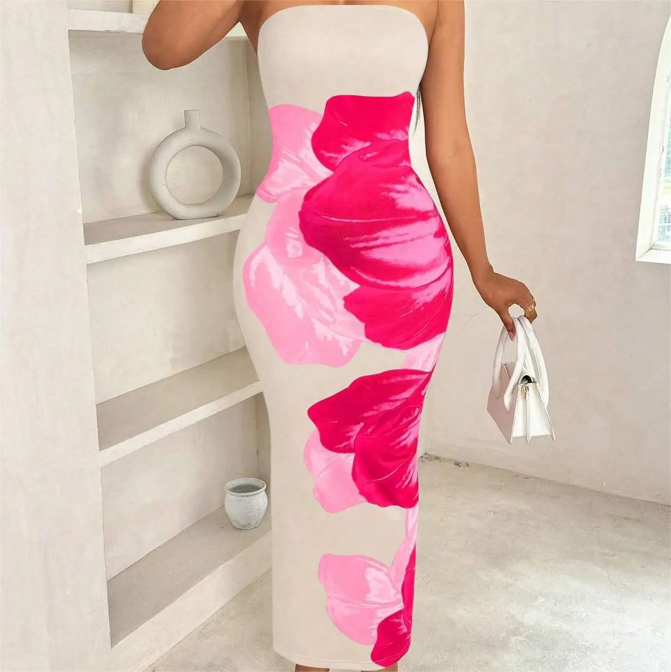 pink laced dress Pink A Line Sweetheart Neck Beaded Lace Prom Dress Evening Dress With –  Denver Dresses
