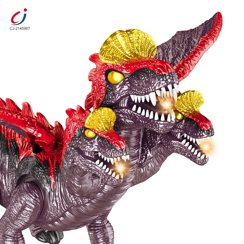 プラスチック製本物のスイング翼尾3頭翼竜シミュレーションB/Oおもちゃ