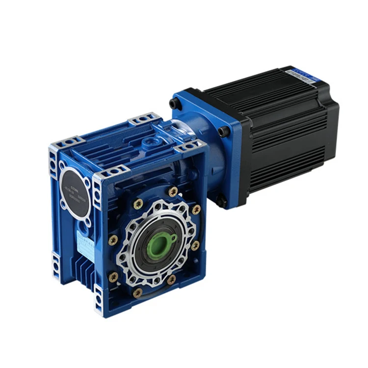 BeUDMKE Custom Bldc Motor Supplier 24 36 48 310 Volt 600 Watt 1Kw 1.5 Kw  Worm Gearbox Brushless Dc Motor