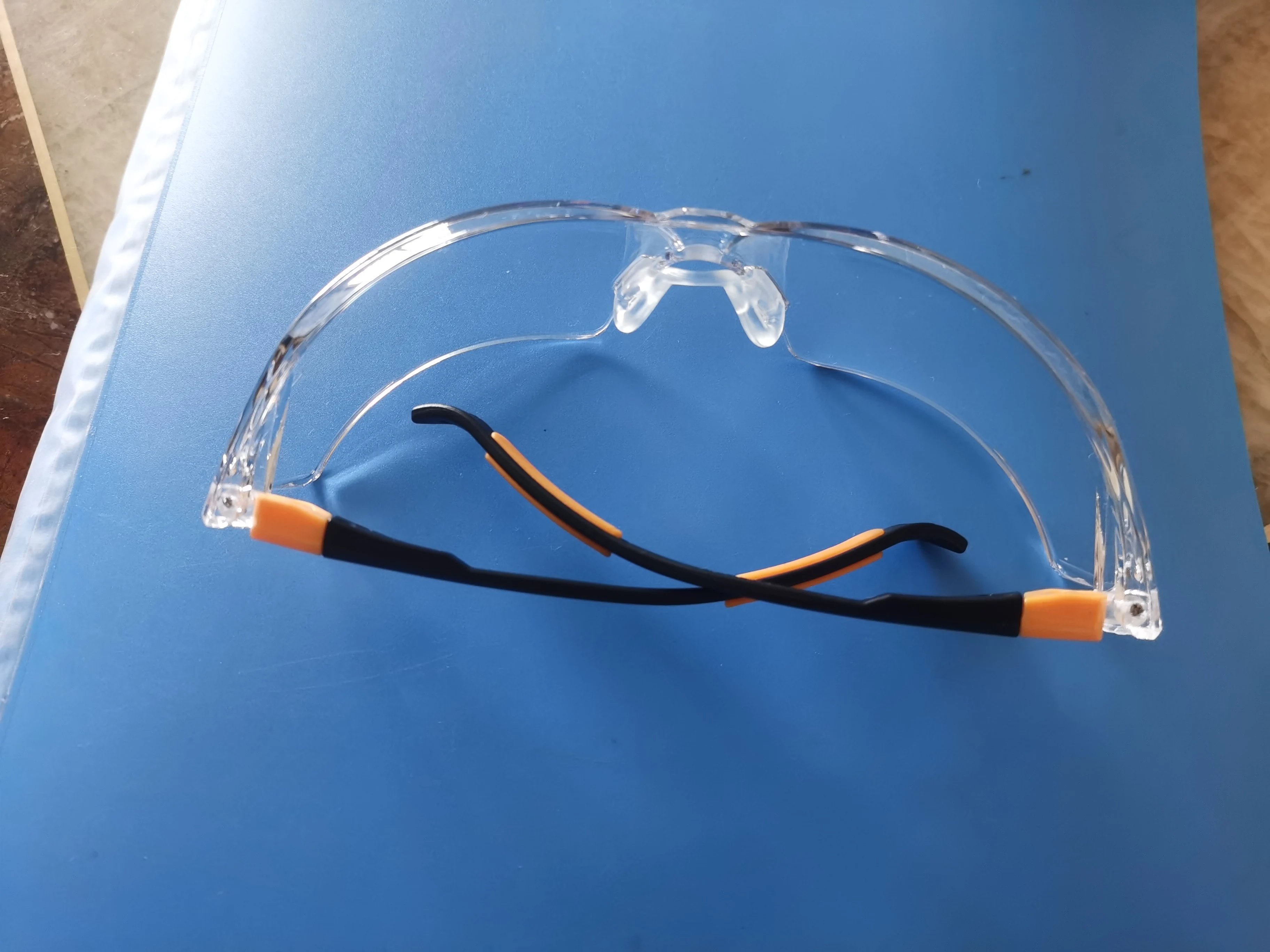 Wejump Oem Protective Eyewear Transparent Work Safety Glasses With Ansi 