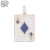 14K Card Charm 1