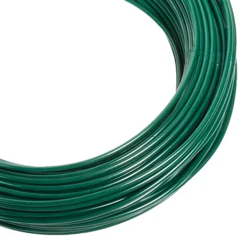 Soft Quality PVC Coated Iron Wire Colorful Binding Wire Galvanized Wire 12 gauge for Building Construction