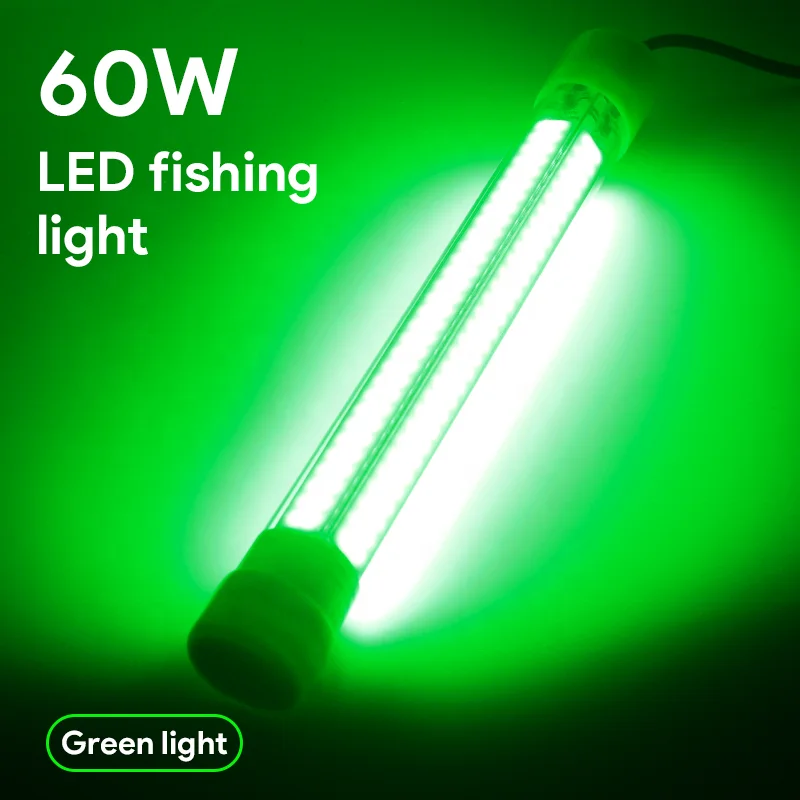 Dimmable 60W COB LED Underwater fishing lights