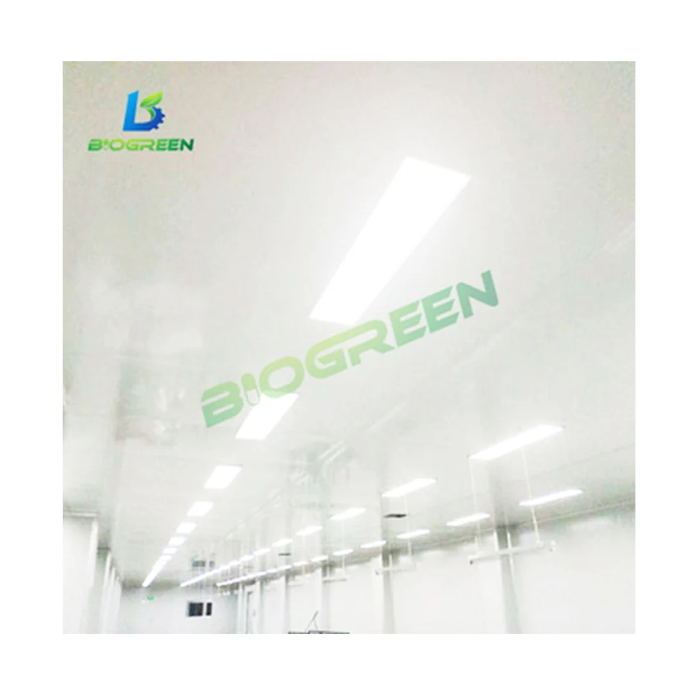 HEPA Filter Pharmaceutical Cleanroom With Quality Led Panel Lights