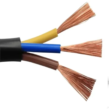 National and American Standard Power Cord 2*10 2*6 2*16 Strands Flame Retardant Low Temperature Sheath Communication Cables