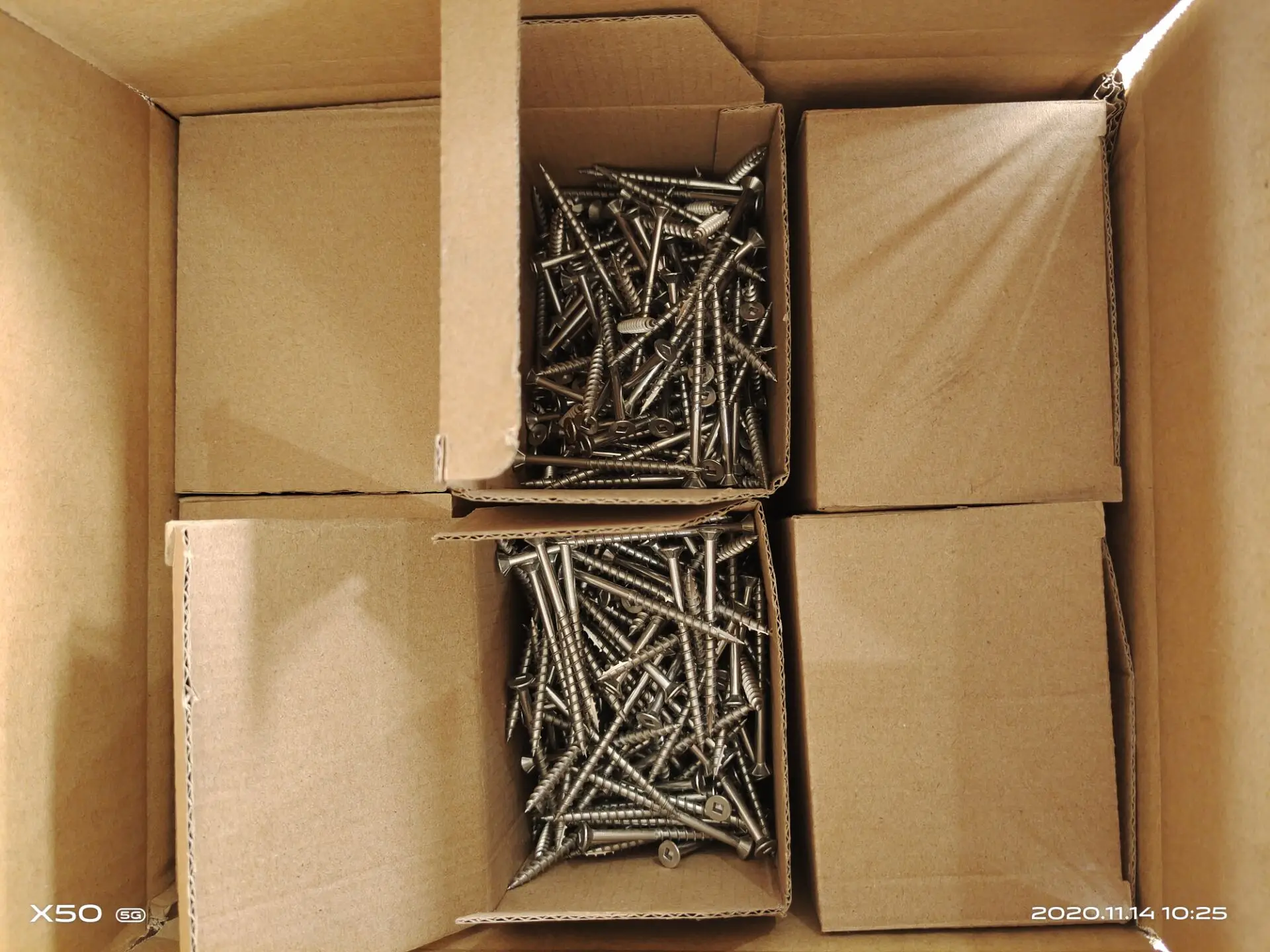 A 2 A4 Stainless Steel 304 316 T17 Cylinder Head Torx Drive Deck Screws