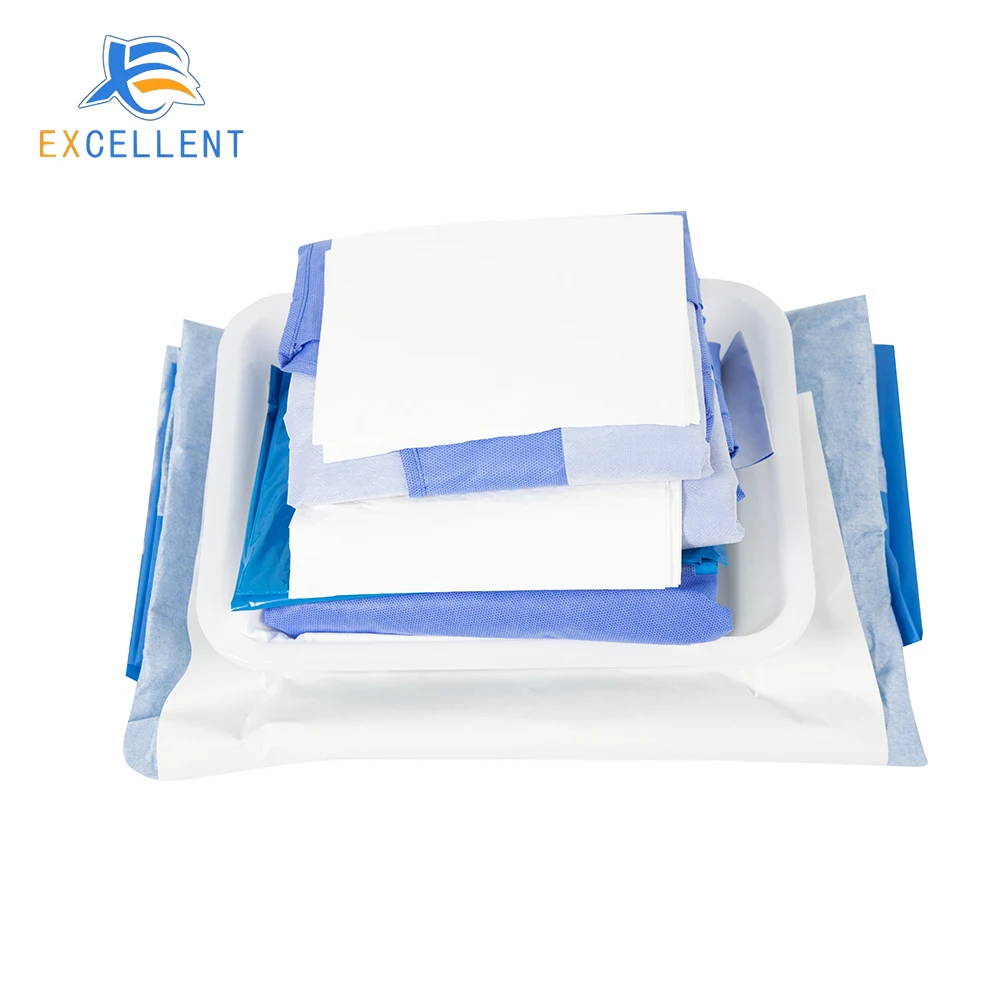 Disposable C-section Surgical Drape Kit,Surgical C-section Drape Pack (Thailand Factory)