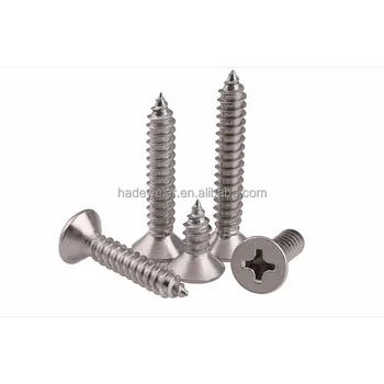 XLL KA Screws M5 Thread GB846 M1 M1.2 M1.4 M1.7 M2 M2.2 M2.6 M3 M3.5 Stainless Steel Self-Tapping Flat Head Metric System
