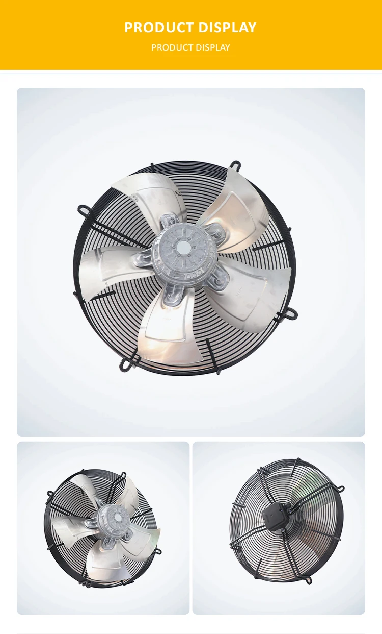 Hvac Condenser, S4D500-AD03-01, 400V, 500mm, 820W - detail 4