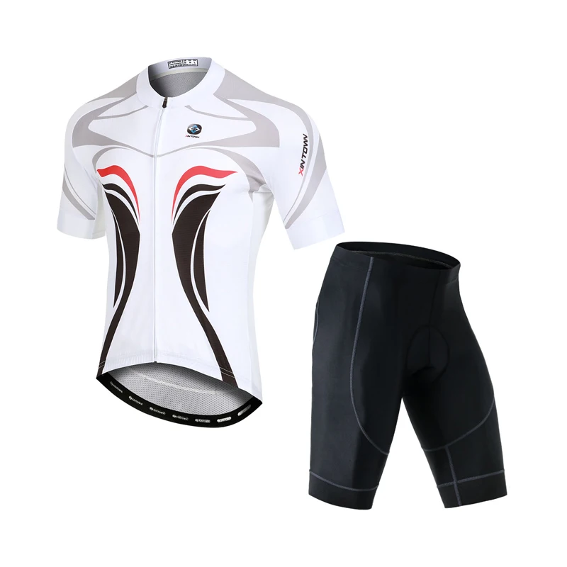 Mens Cycling Clothing Set Jersey Short Bib Shorts Set Summer Bike Outfits Kits 