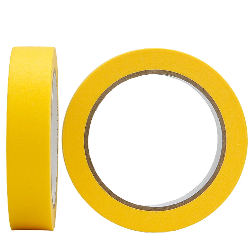 Wholesale Excellent Design Brilliant Yellow Automotive Masking Tape for Use In Painting